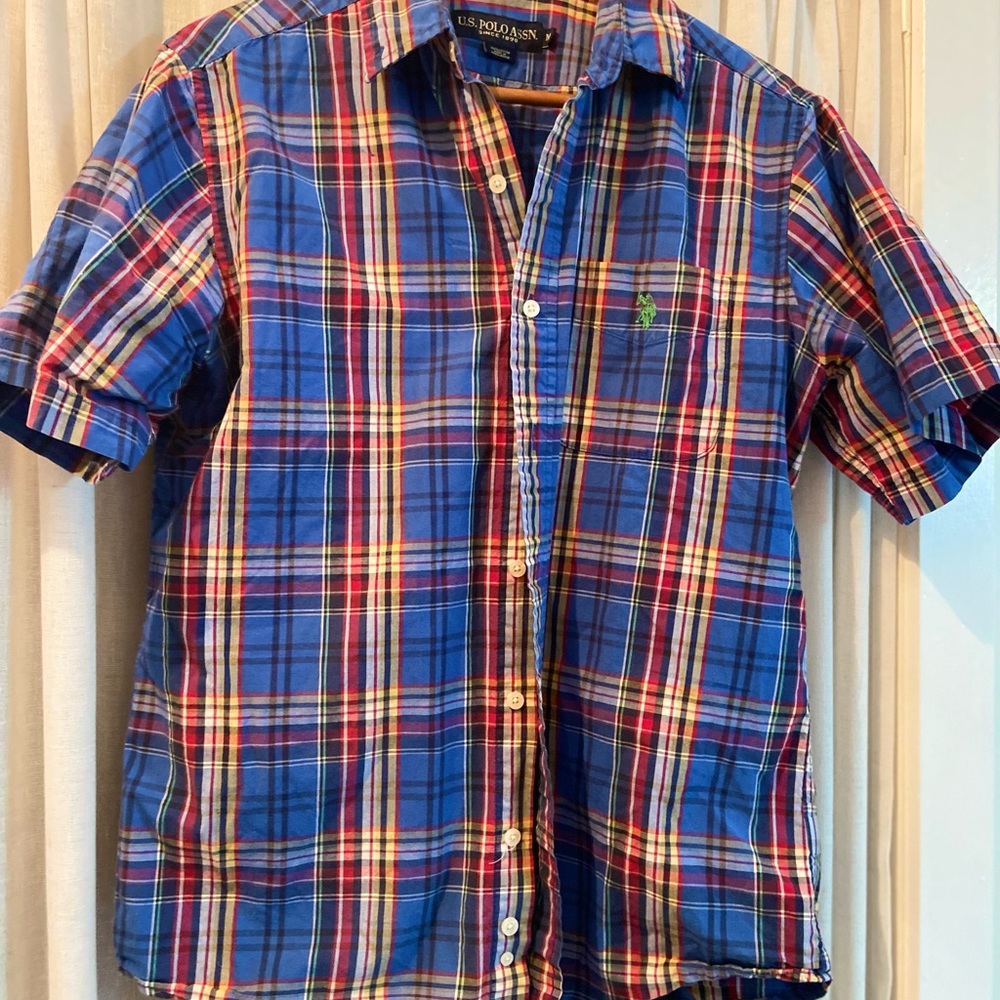 Mens plaid shirt
